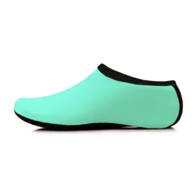 (1 pair) size M universal beach bathing shoes water shoes swimming shoes (size 35-36) - turquoise