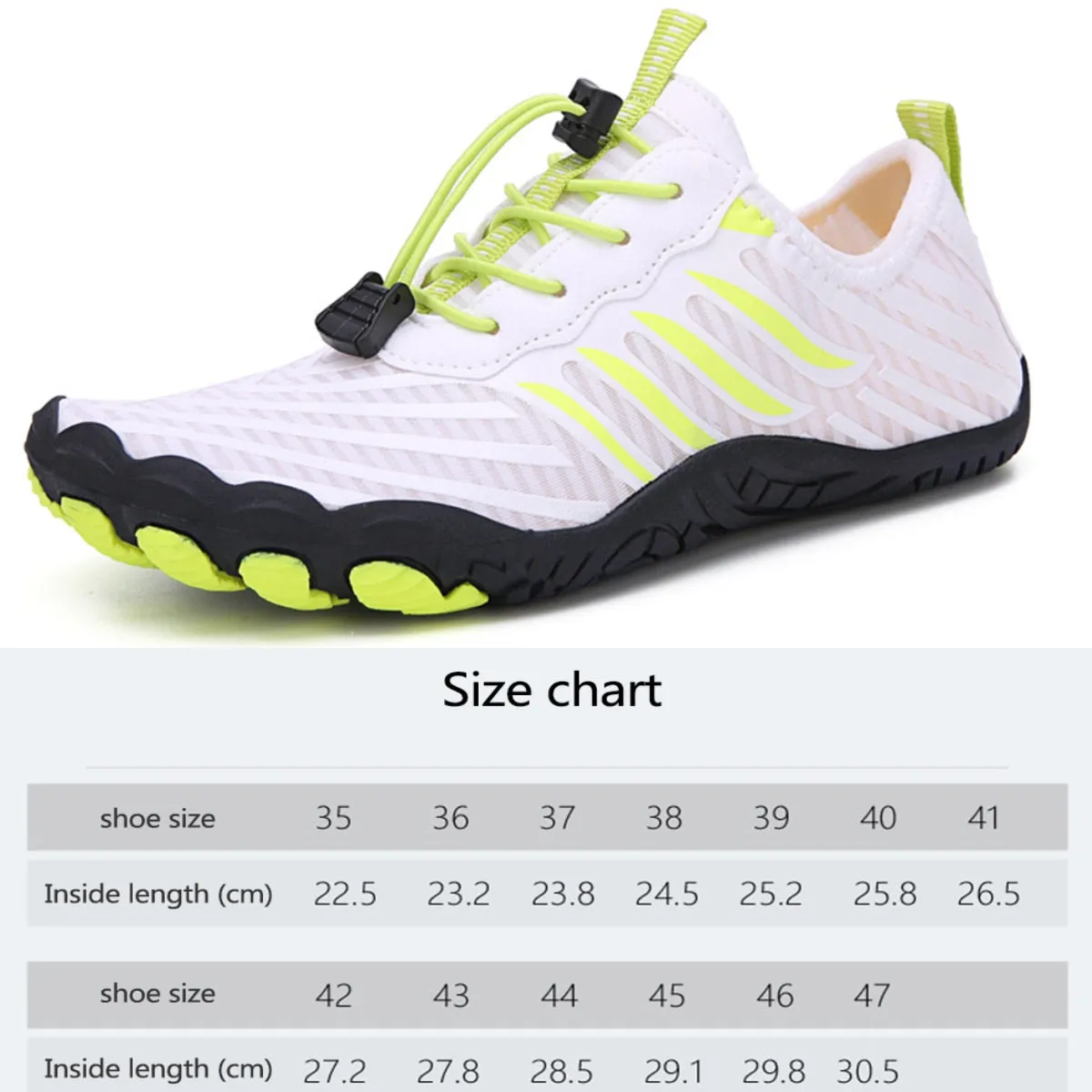 1Pair Water Shoes for Women Men Barefoot Beach Shoes Breathable Sport Shoe Quick Dry River Sea Aqua Sneakers Soft Beach Sneakers