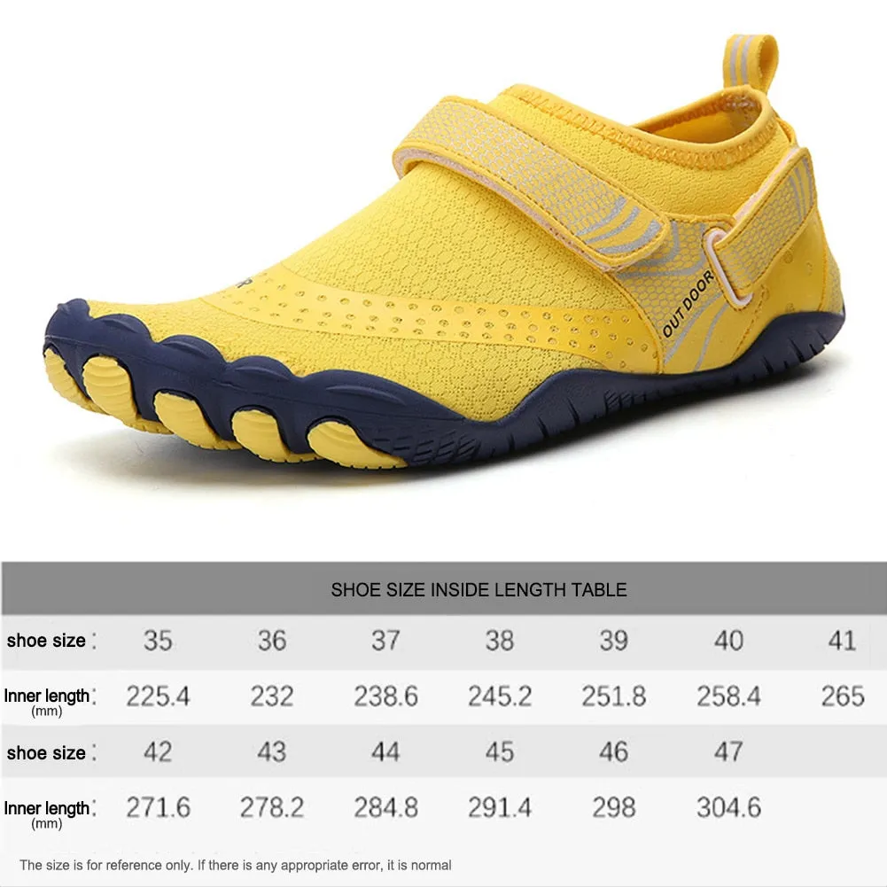 1Pair Water Shoes for Women Men Barefoot Beach Shoes Breathable Sport Shoe Quick Dry River Sea Aqua Sneakers Soft Beach Sneakers