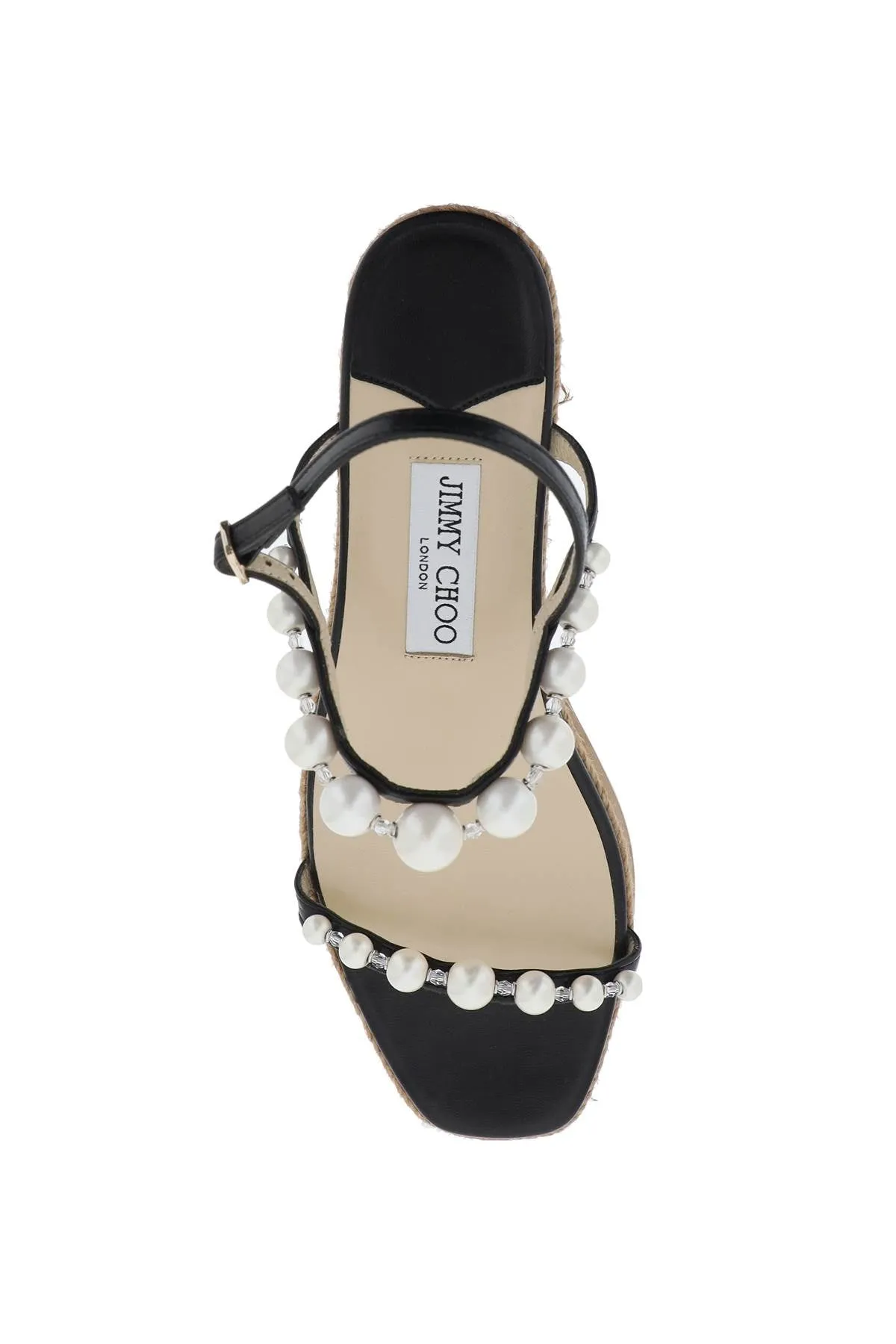 amatuus 60 wedge and pearl sandals