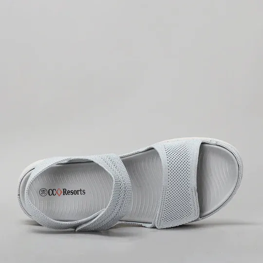 CC Resorts Ram Light Grey Sandal