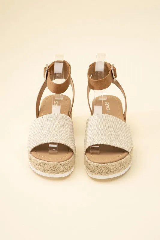 Cici Espadrille Ankle strap Sandals