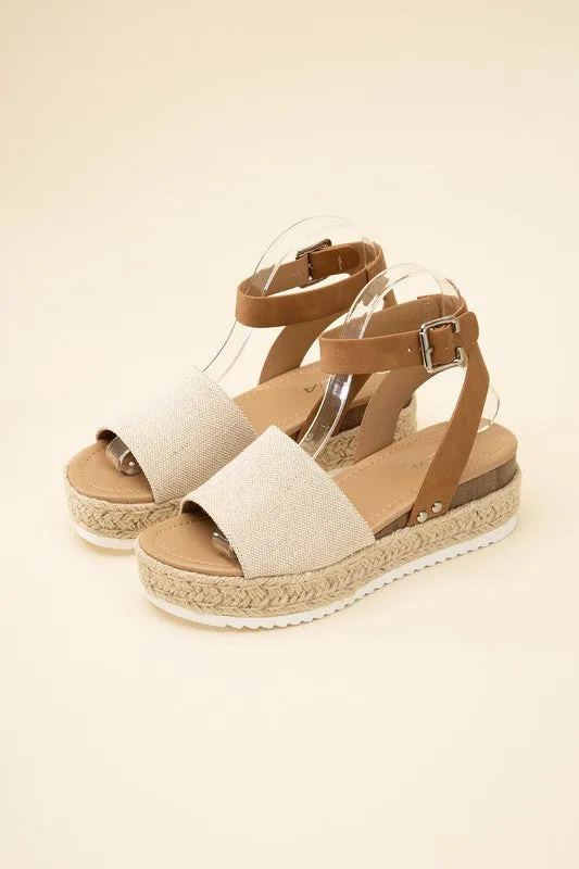 Cici Espadrille Ankle strap Sandals