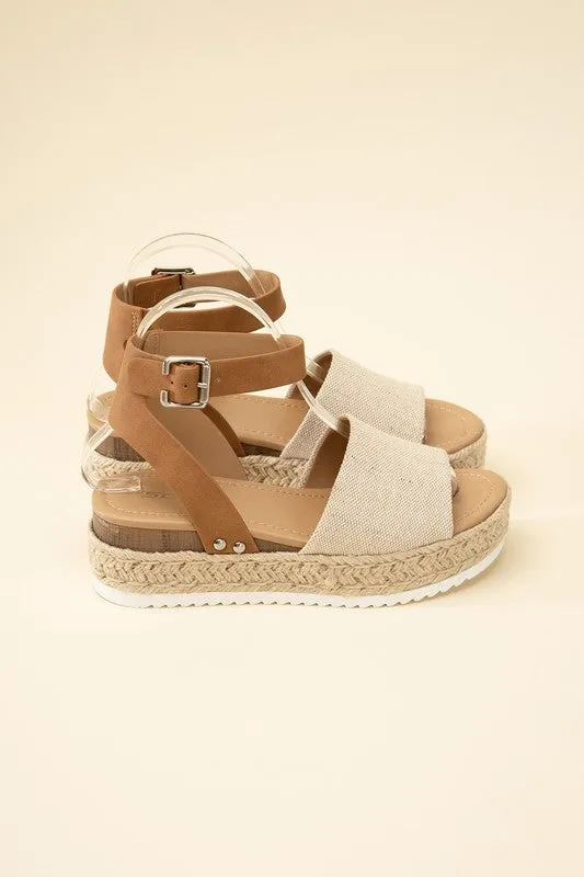 Cici Espadrille Ankle strap Sandals