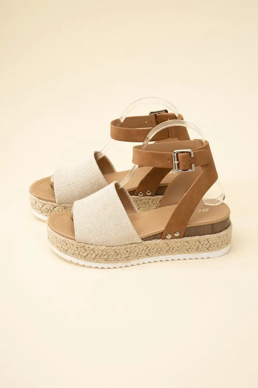 Cici Espadrille Ankle strap Sandals