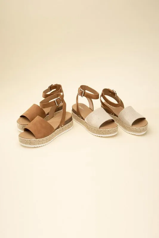 Cici Espadrille Ankle strap Sandals