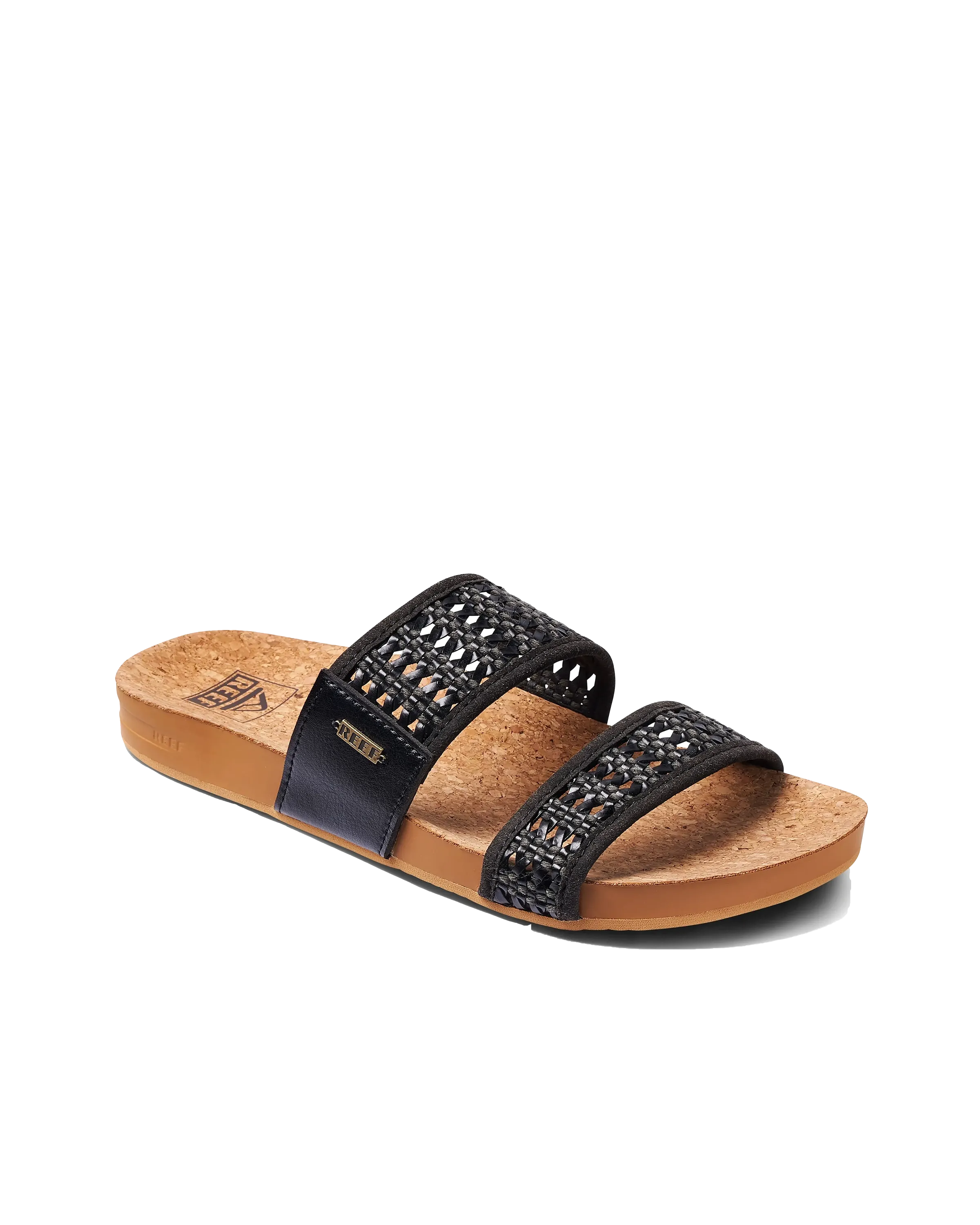 Cushion Woven Vista Sandals in Black