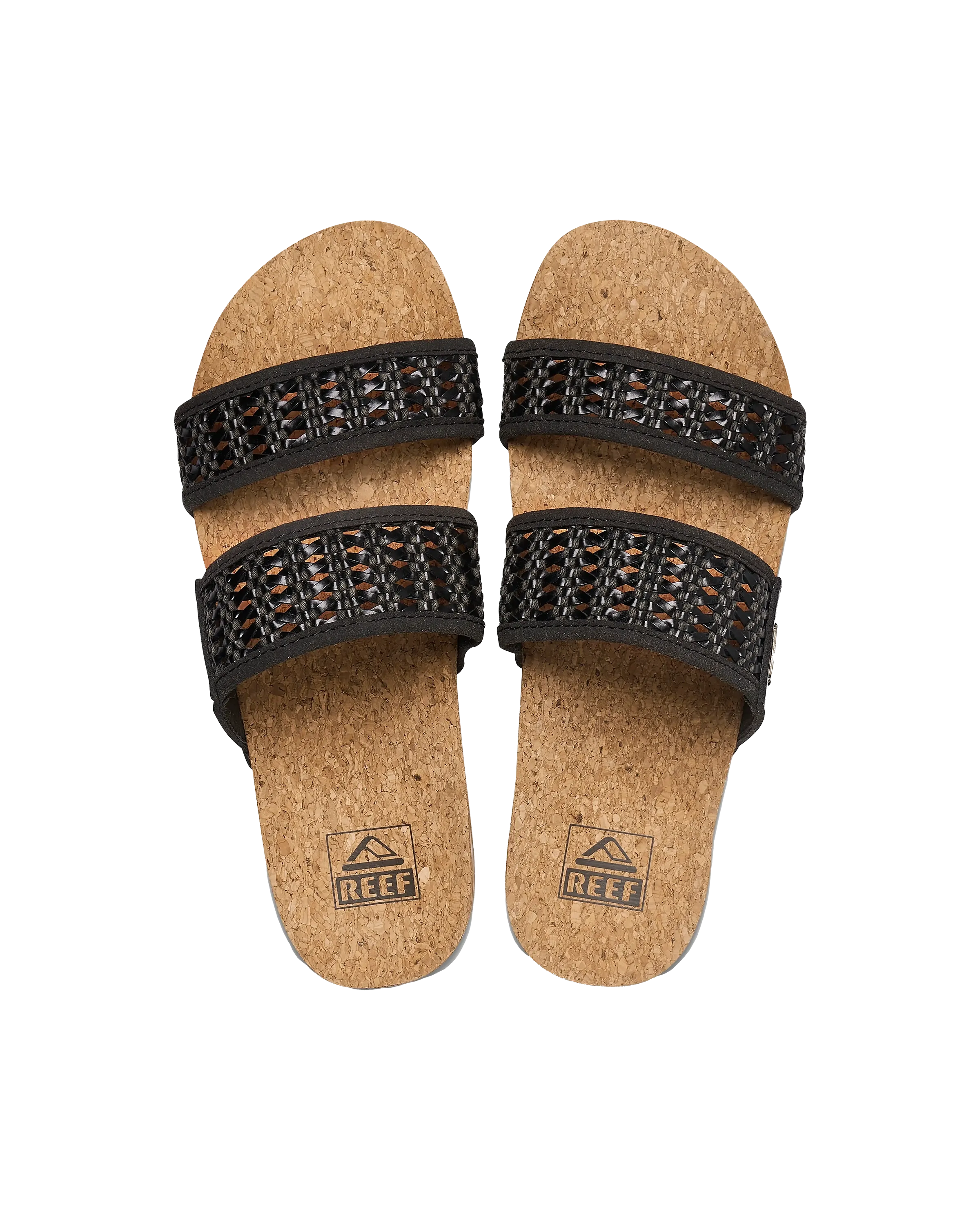 Cushion Woven Vista Sandals in Black