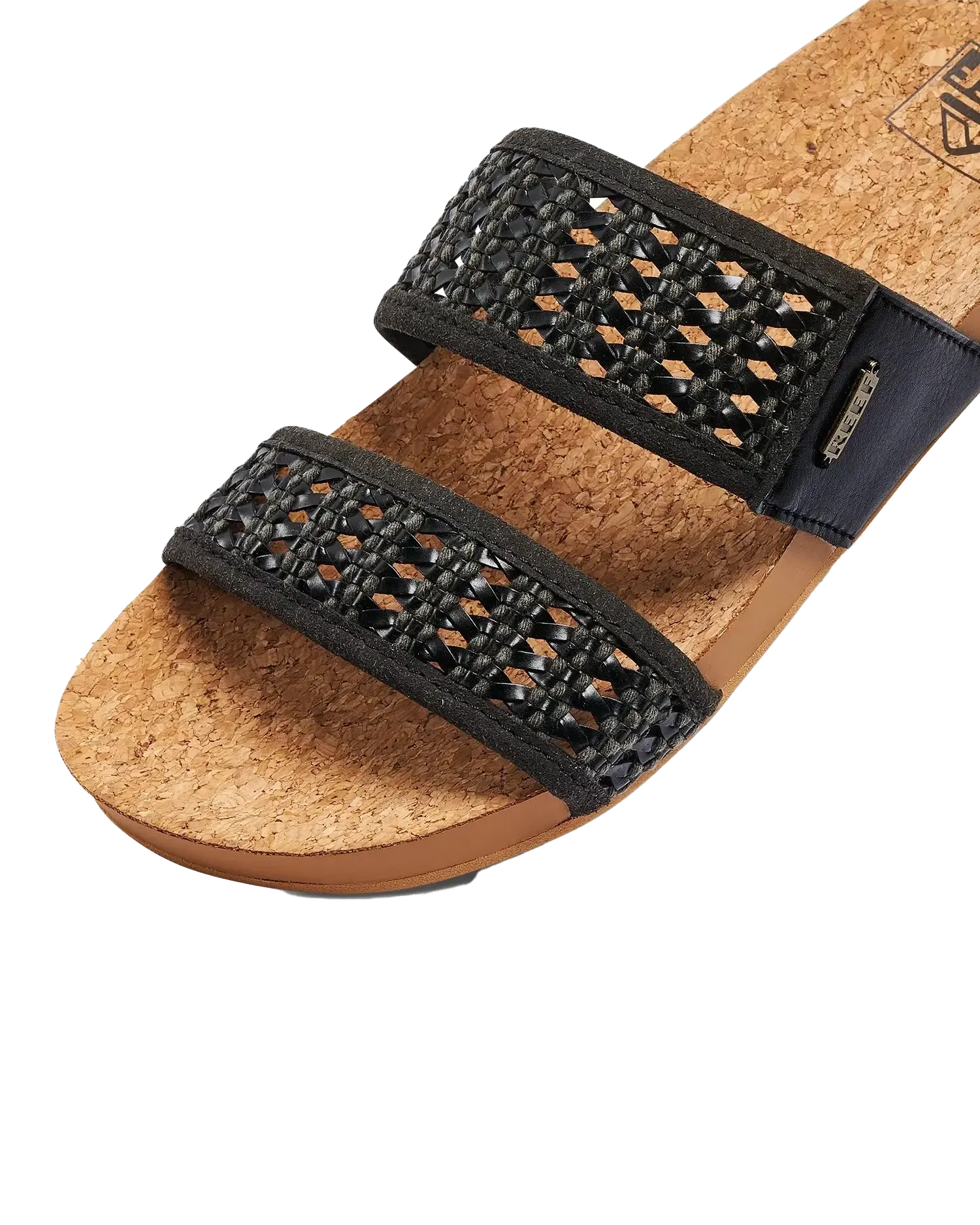 Cushion Woven Vista Sandals in Black