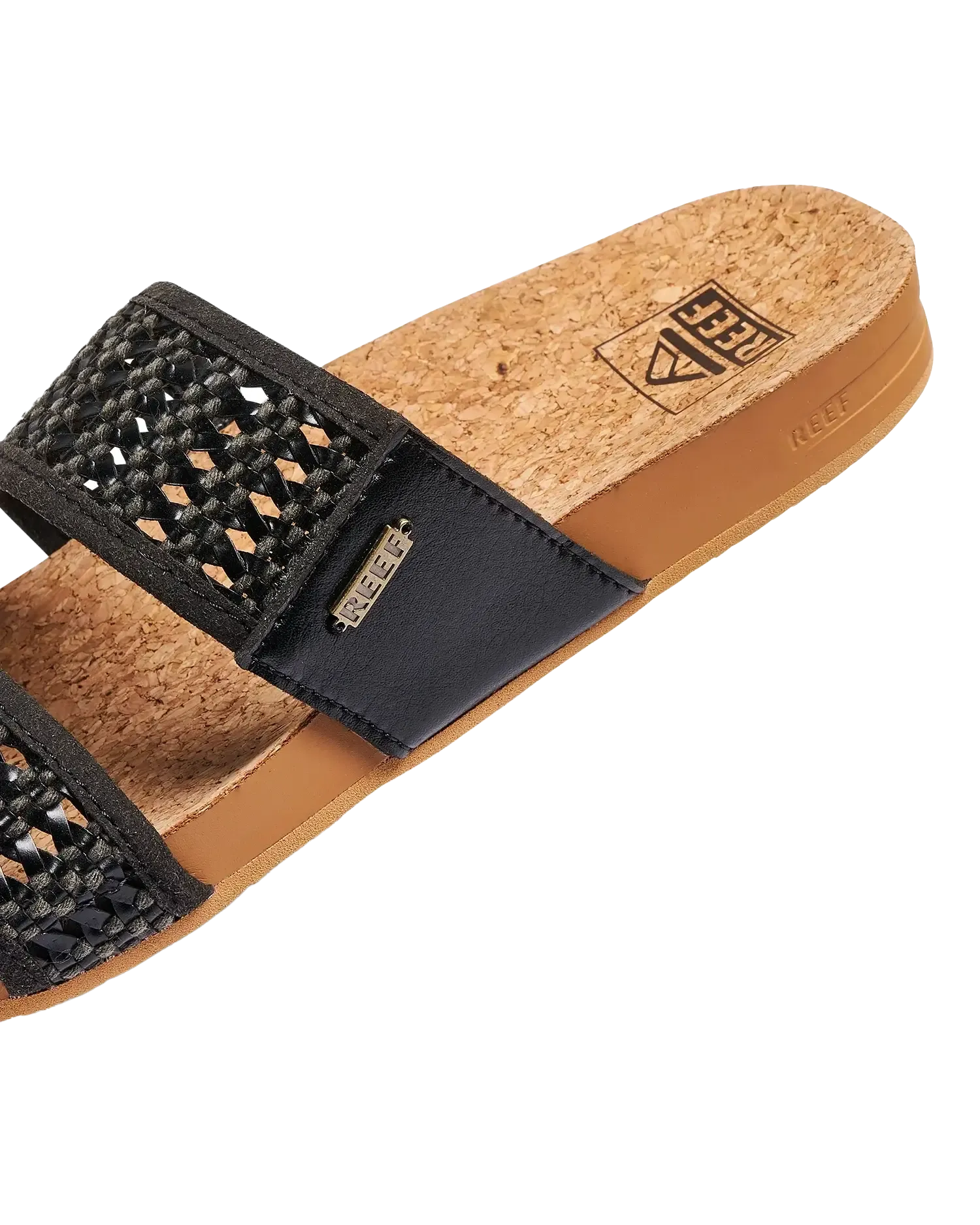 Cushion Woven Vista Sandals in Black