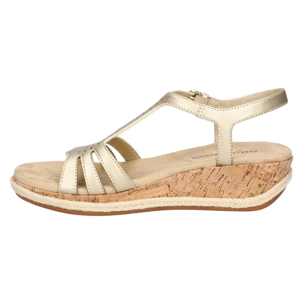 Dorinda Metallic Espadrille Sandals