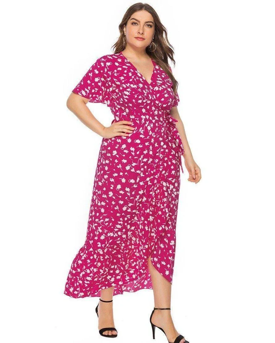 Easy Choice Floral Maxi Dress