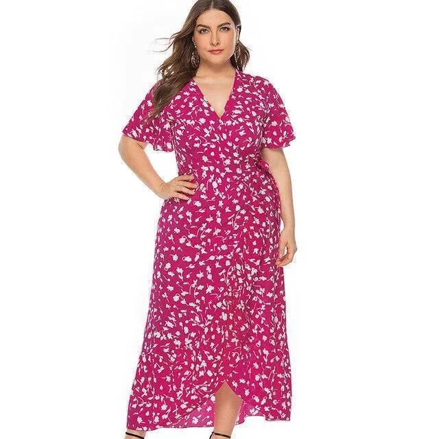 Easy Choice Floral Maxi Dress