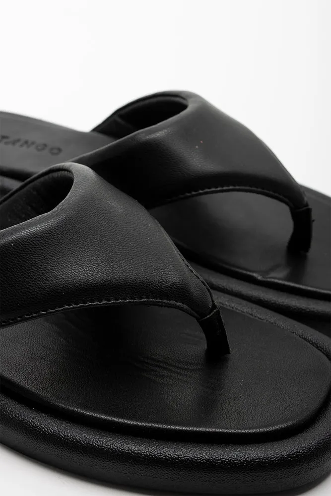 Elevated Flip Flop Black