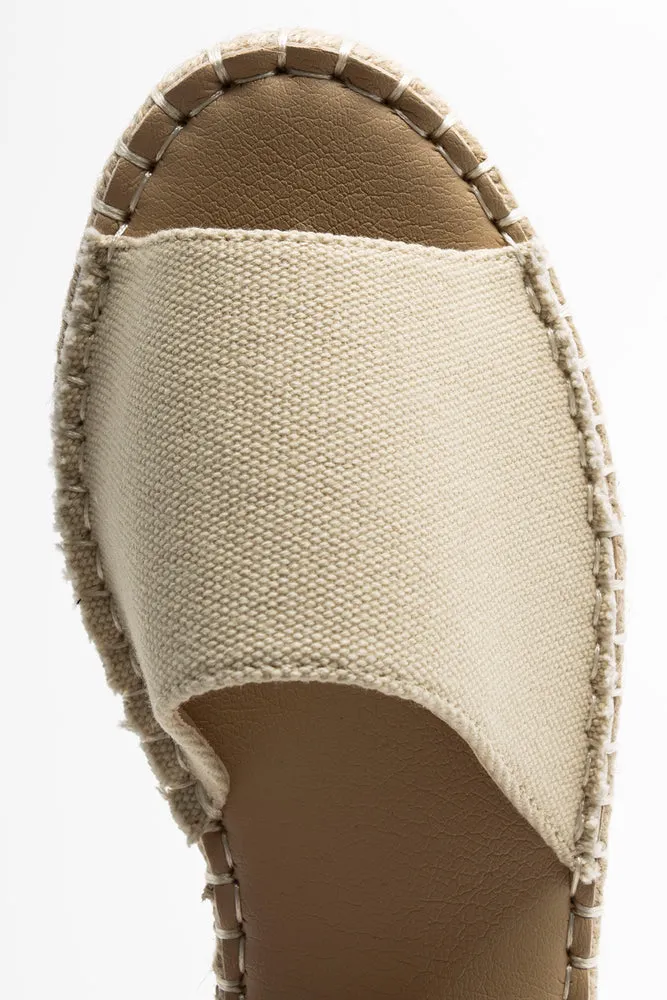 Espadrille Sandal Natural