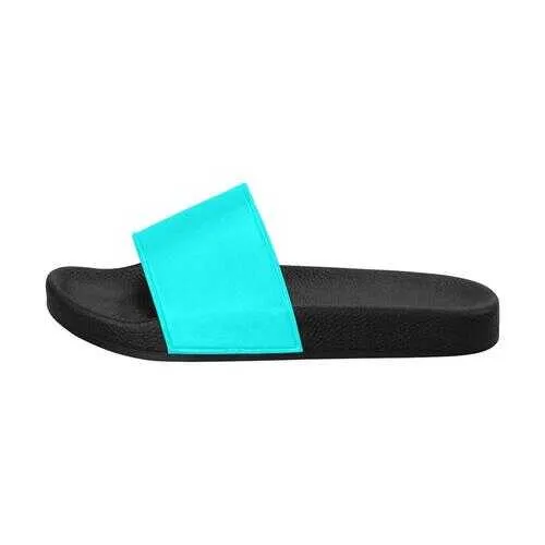 Flip-Flop Sandals, Ocean Blue Women's Slides