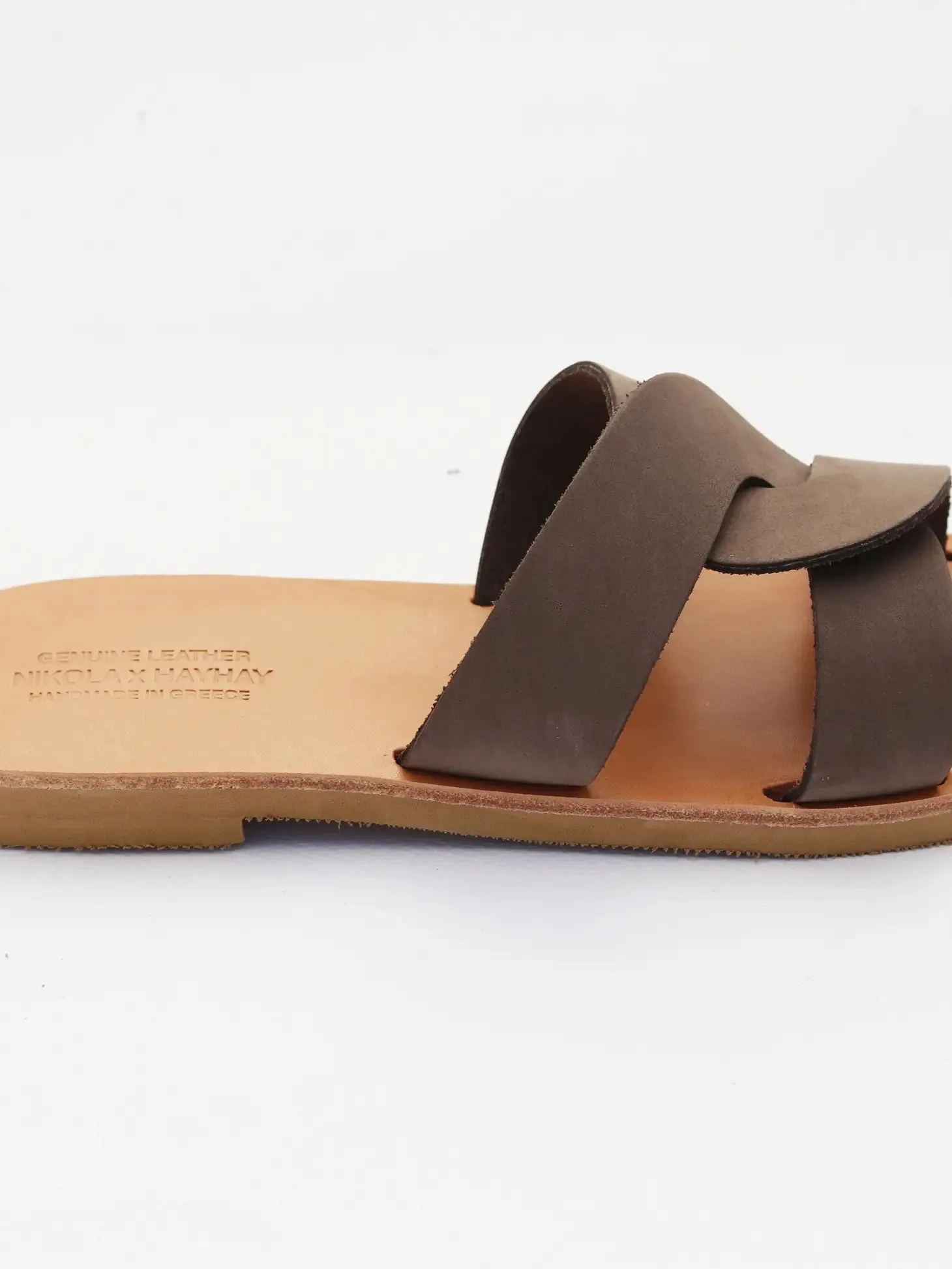 Forma Artisan Series : Leather Artema Sandal (Light Brown)