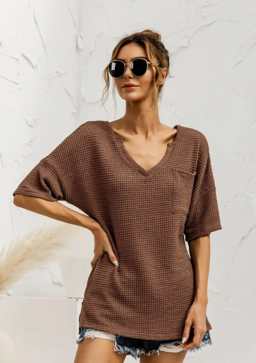 Front Pocket Popcorn Lounge Tunic