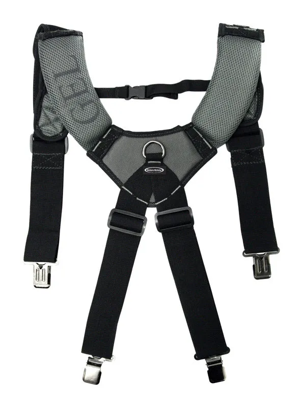 McGuire-Nicholas 19 in. L X 2 in. W Foam Suspenders Black 1 pair