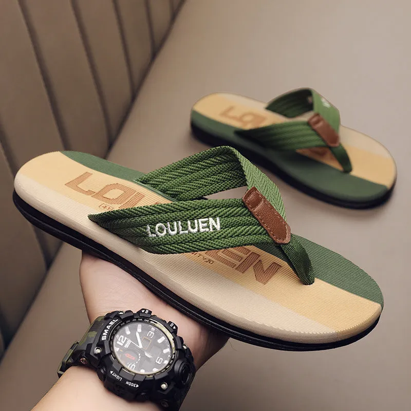 Men Beach Shoes Slippers Men Summer Non-Slip