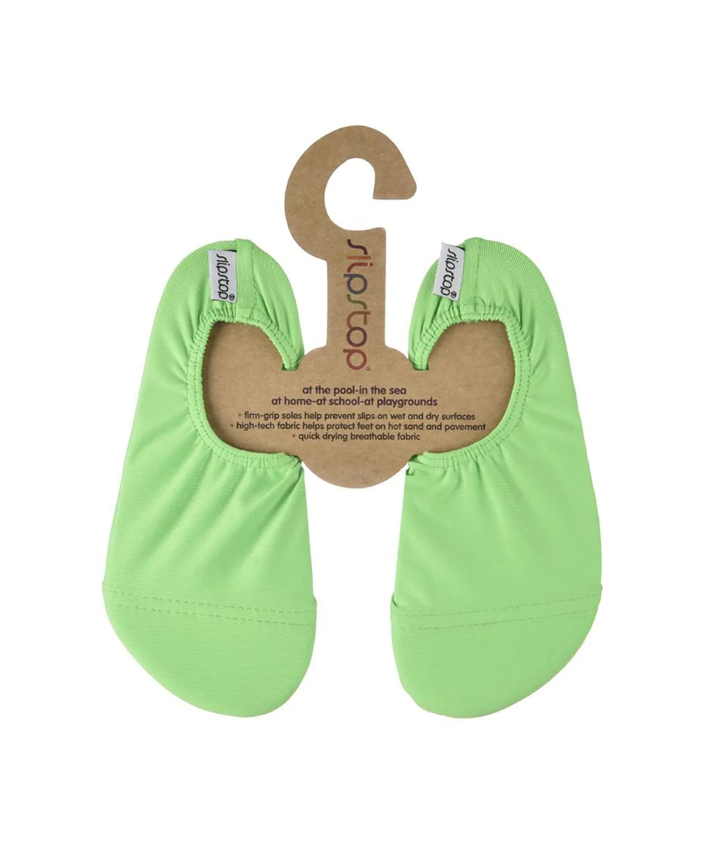 Neon Green Junior Beach Shoes