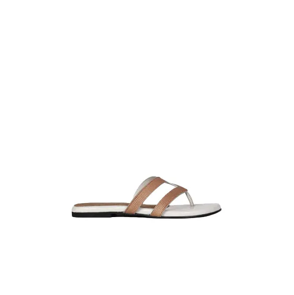 Nina Women's Magazine Leather Modern Style Sandals