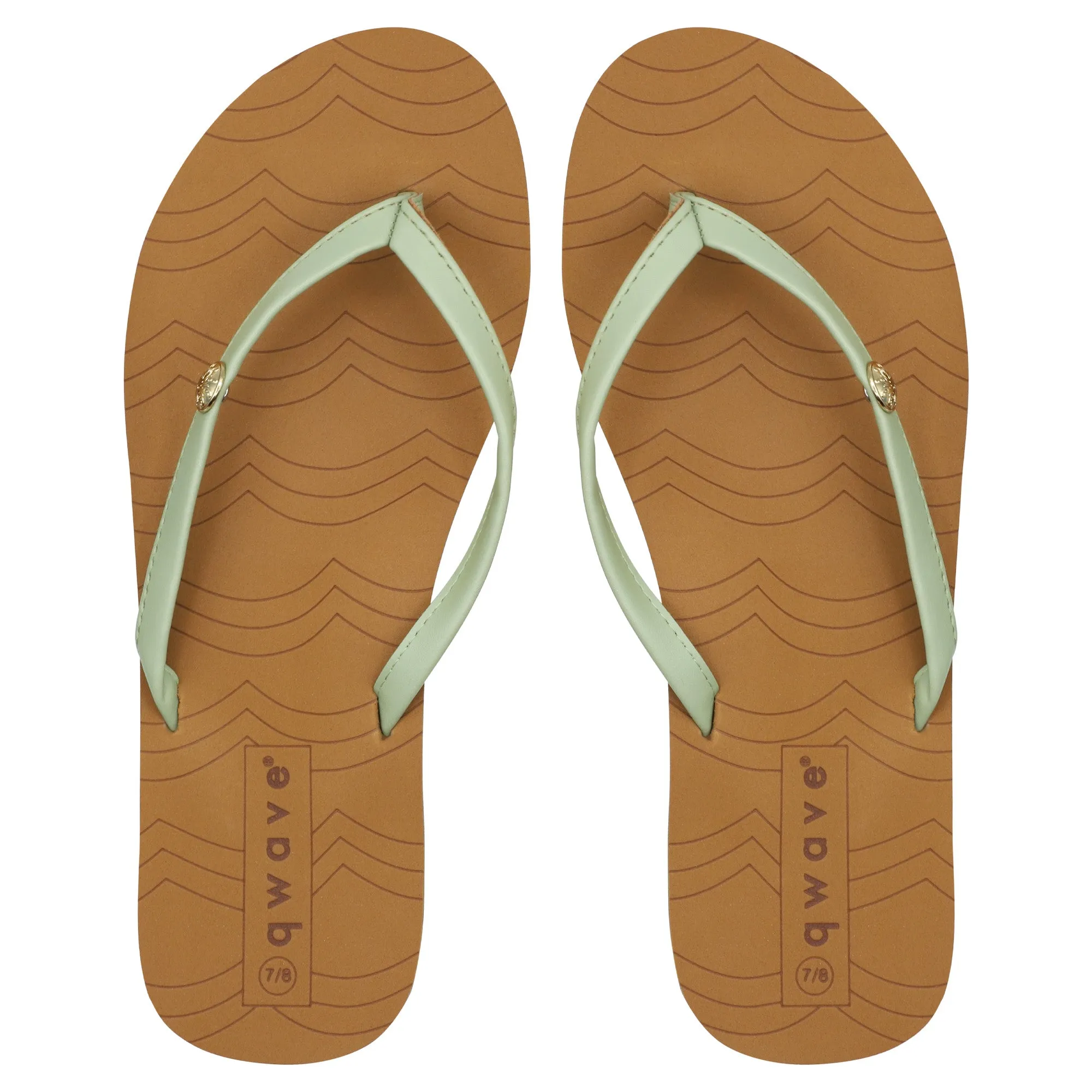 Qwave Ladies' Medallion Sandals