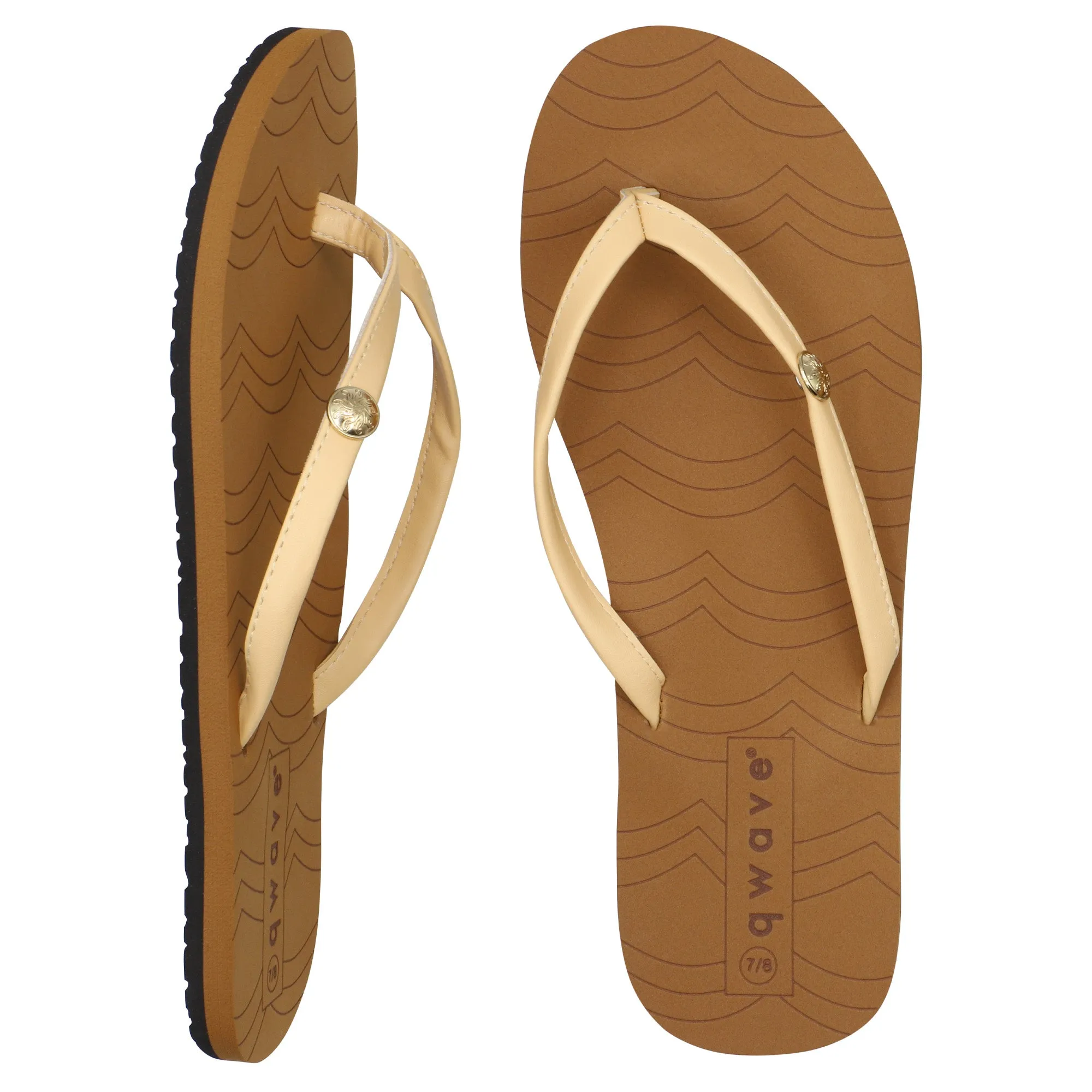 Qwave Ladies' Medallion Sandals