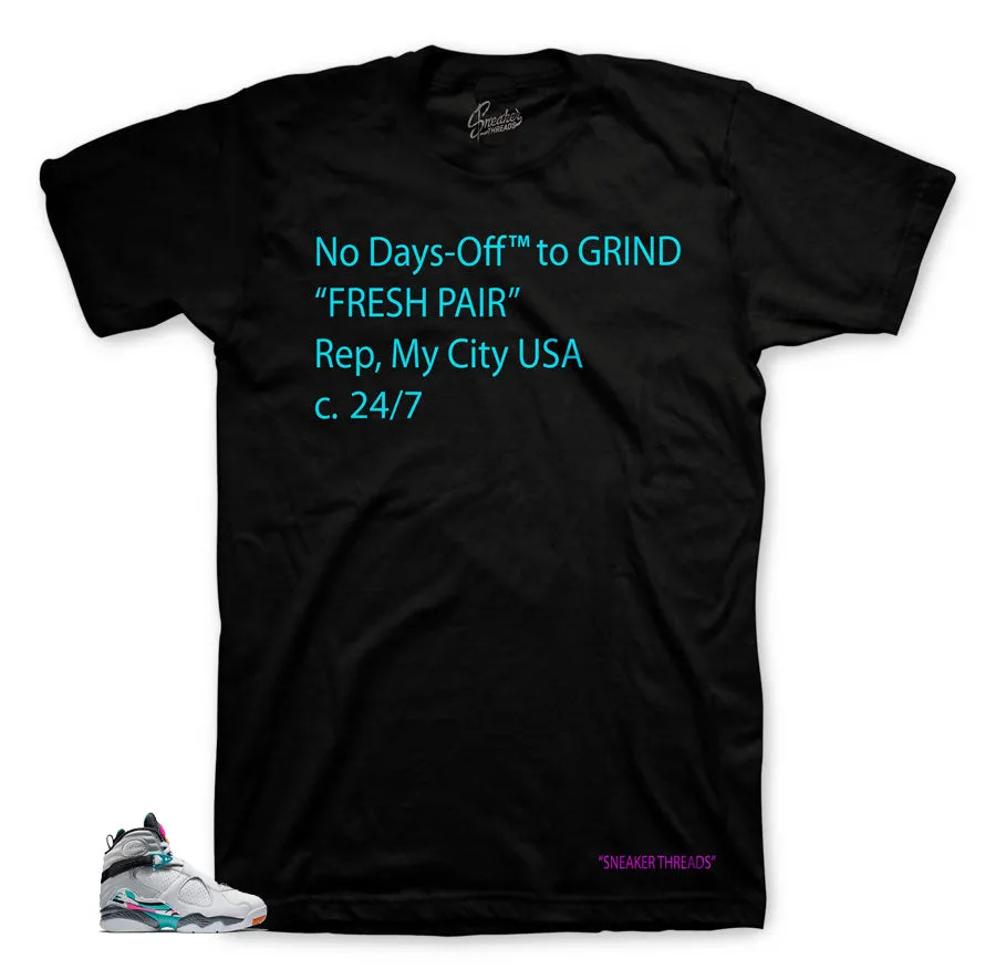 Retro 8 South Beach Days-Off Shirt