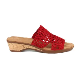 Ros Hommerson Kudos Women's Slip-on Sandal In Red