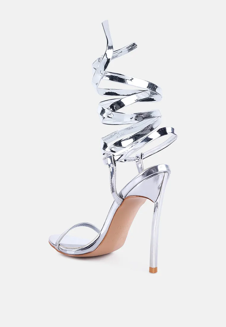 Smacker Leg Silhouette Stiletto Heels