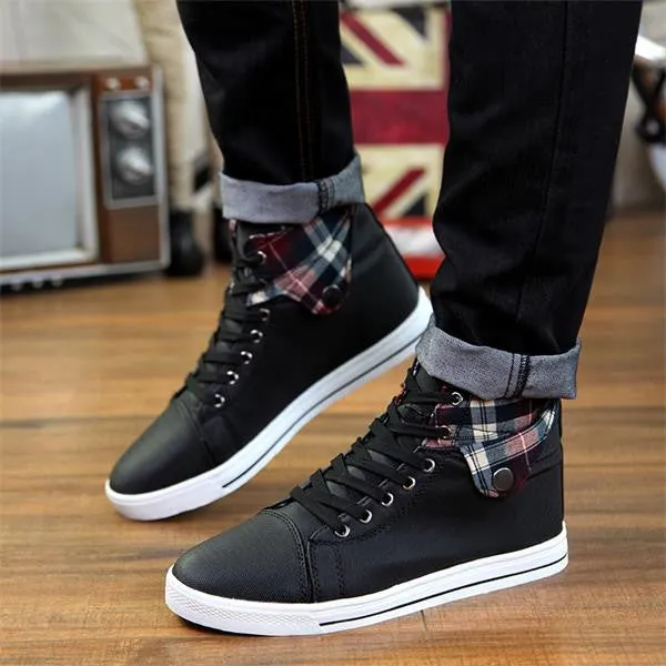 Stylish Casual Canvas Boots For Men