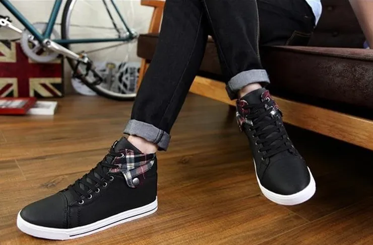 Stylish Casual Canvas Boots For Men