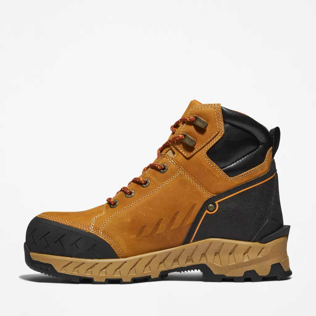 Timberland Pro Men's Summit 6" WP Comp Toe Work Boot -Wheat- TB0A438Y231