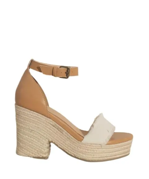 Womens Shoes Style No. Riley - Espadrille Platform Sandal