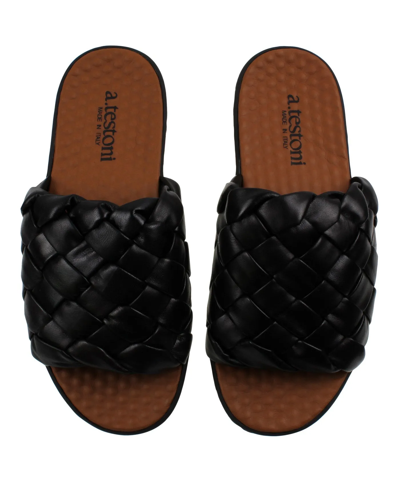 Woven Napa Leather Sandals